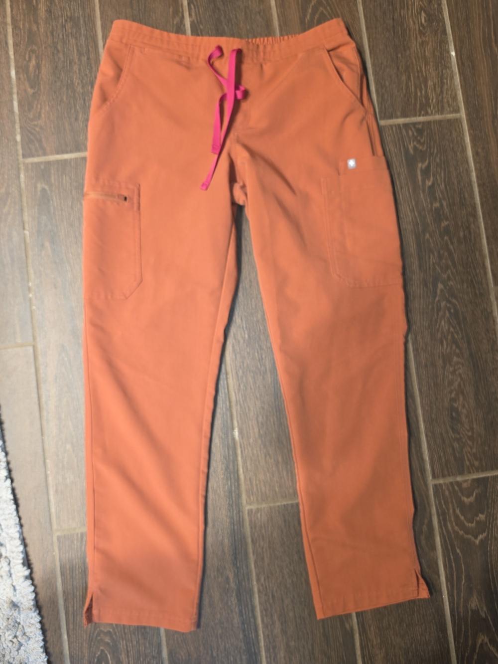 FIGS Rust Colored Scrub Set - Picture 3 of 5